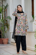 Black Farsi Suit Set