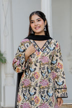 Black Farsi Suit Set