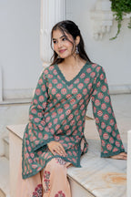 Green Farsi Suit Set