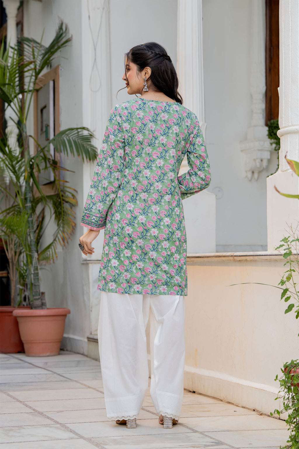 Matcha Green Farsi Suit Set