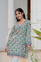 Matcha Green Farsi Suit Set