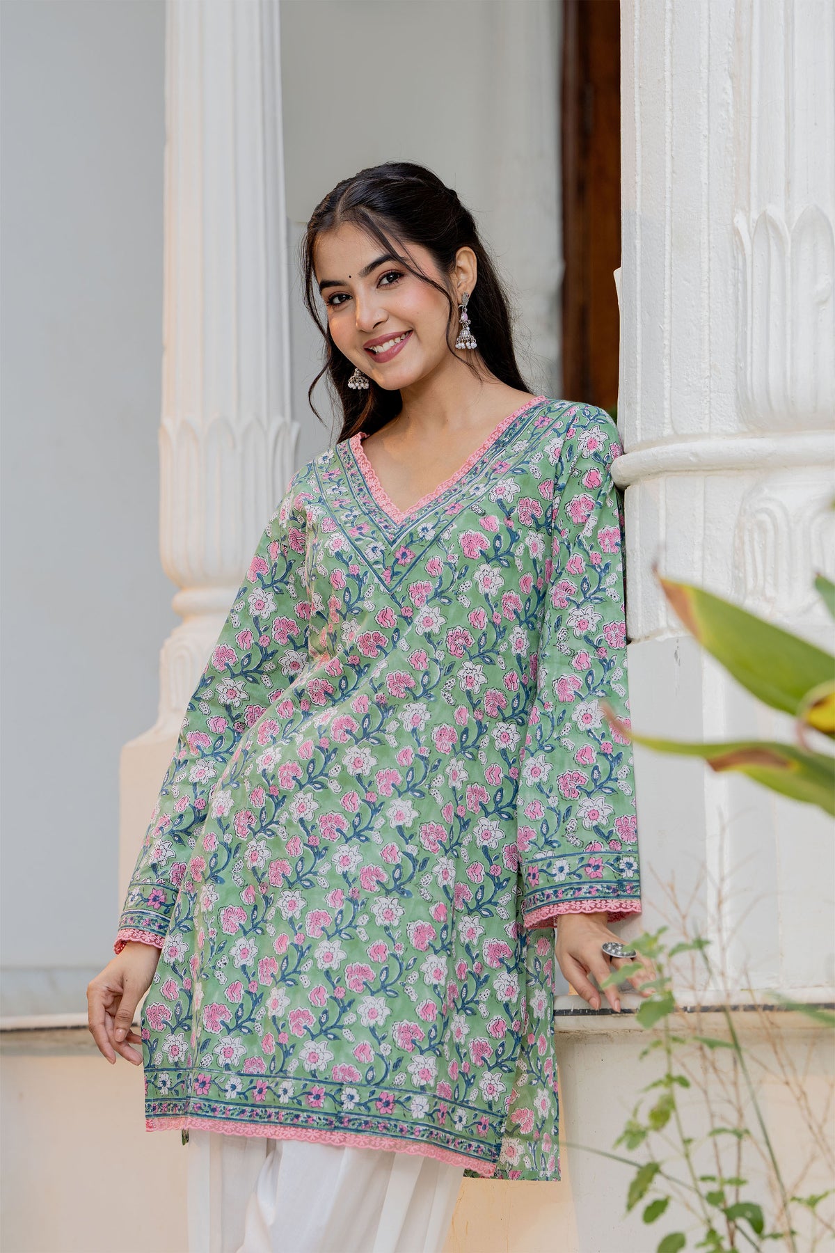 Matcha Green Farsi Suit Set