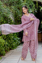 Soft Pink Farsi Suit Set