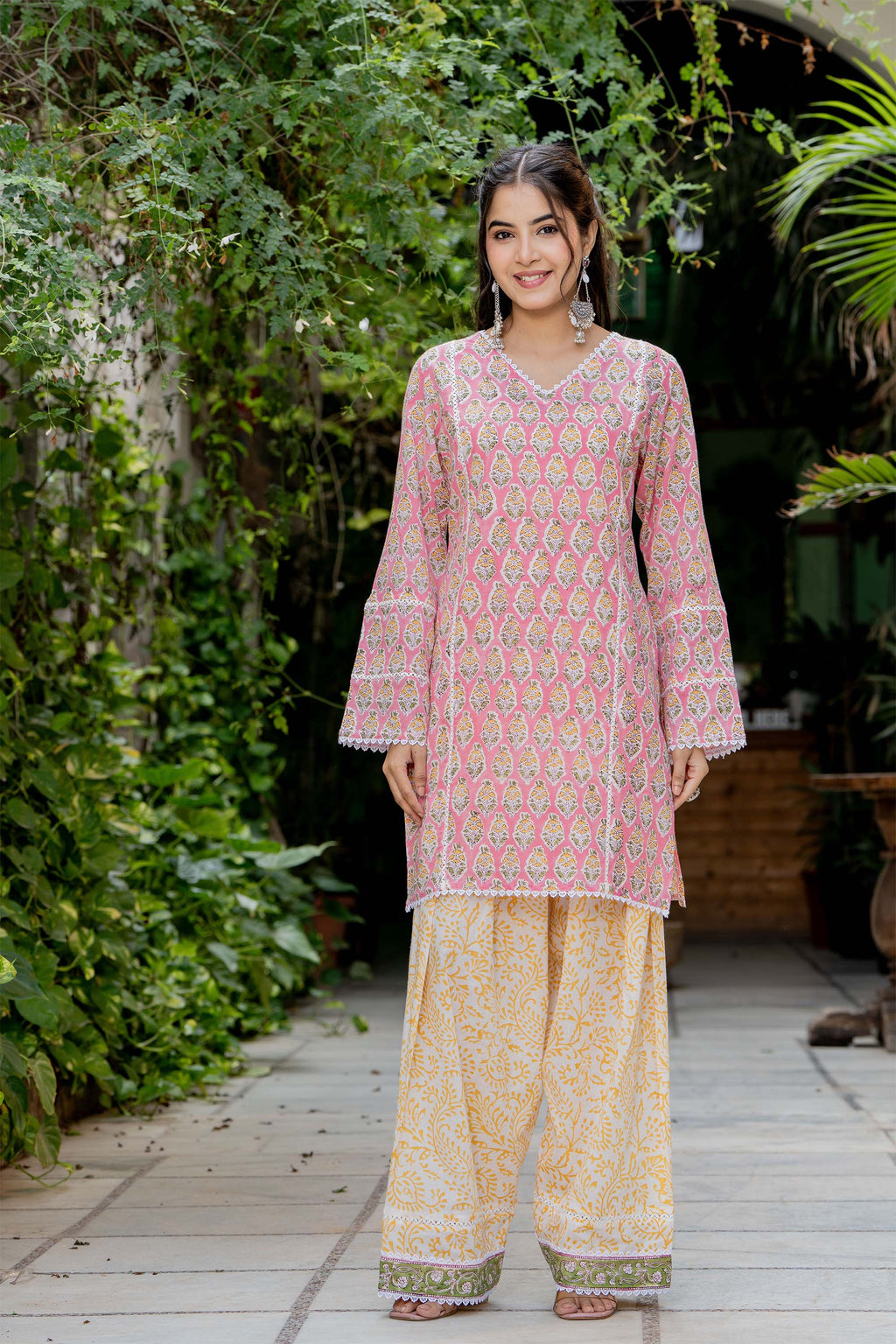 Baby Pink Farsi Suit Set
