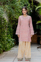 Baby Pink Farsi Suit Set