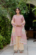 Baby Pink Farsi Suit Set