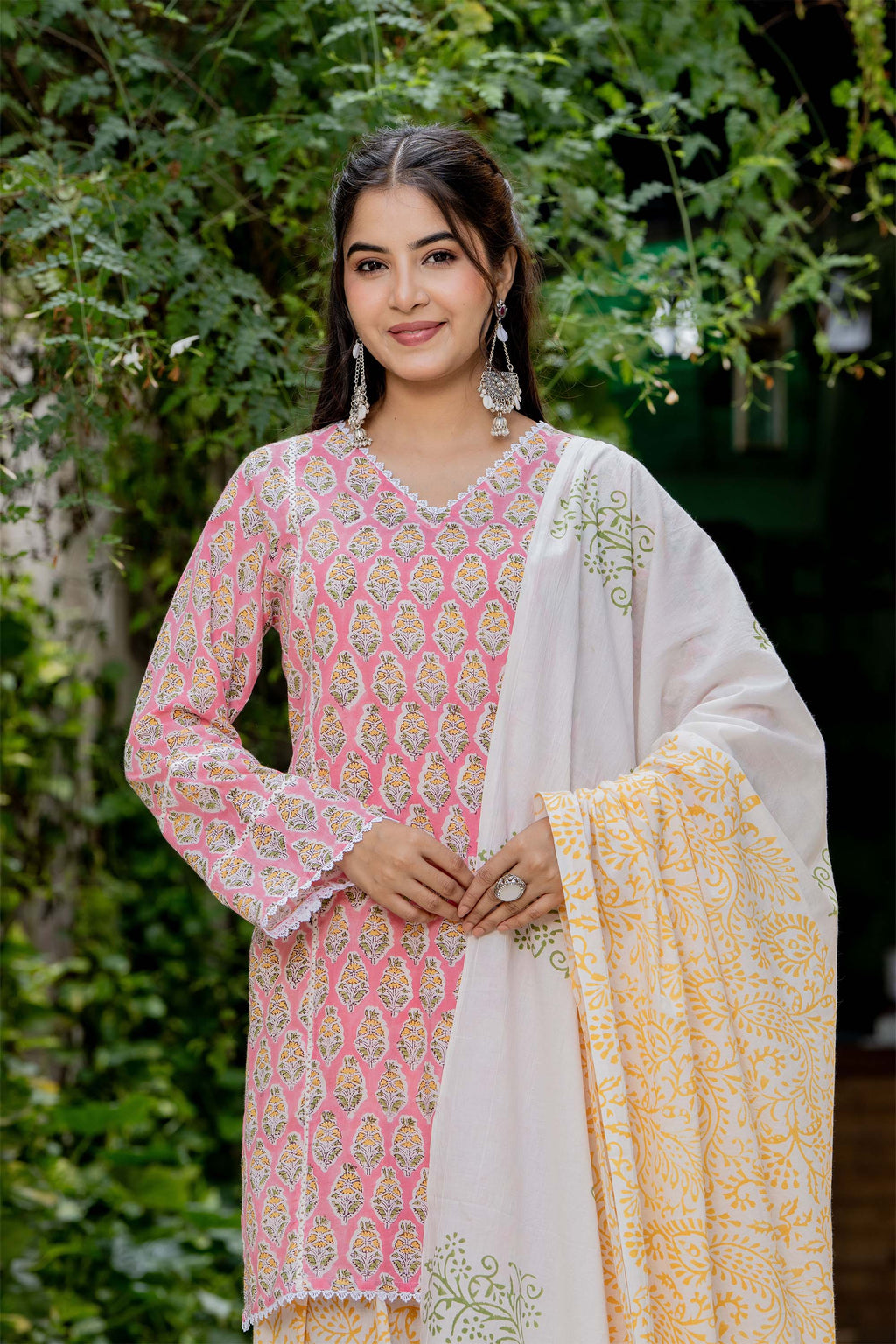 Baby Pink Farsi Suit Set