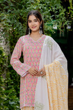 Baby Pink Farsi Suit Set