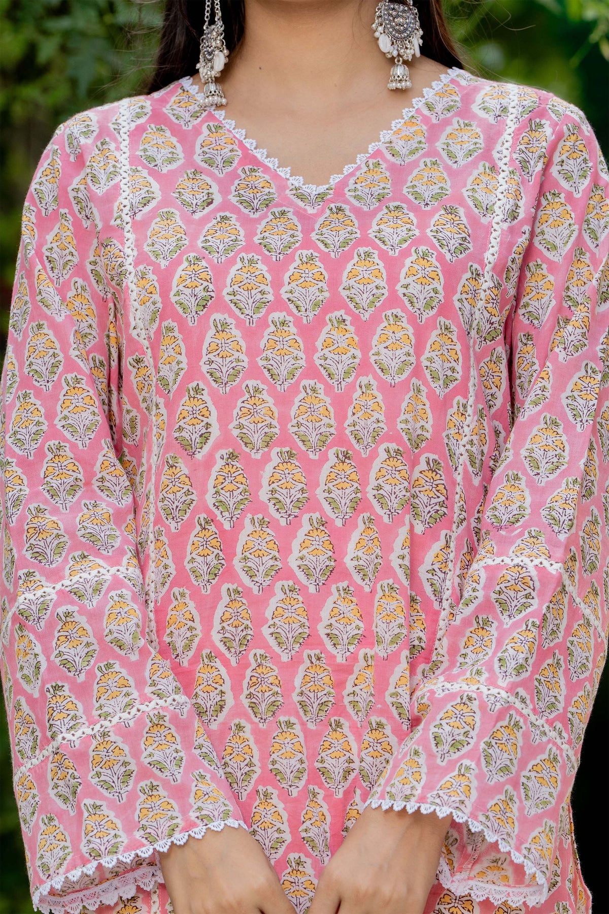 Baby Pink Farsi Suit Set