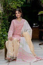 Baby Pink Farsi Suit Set