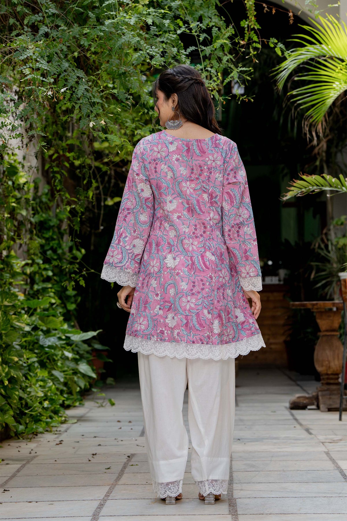Pink Farsi Suit Set
