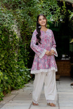 Pink Farsi Suit Set