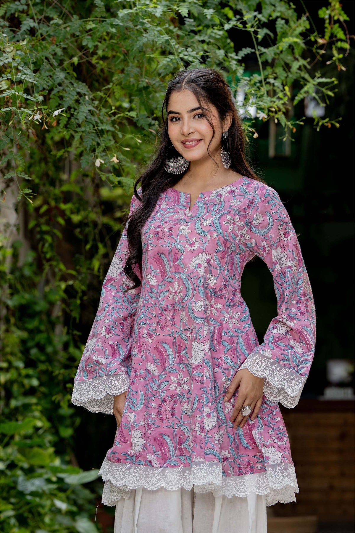 Pink Farsi Suit Set