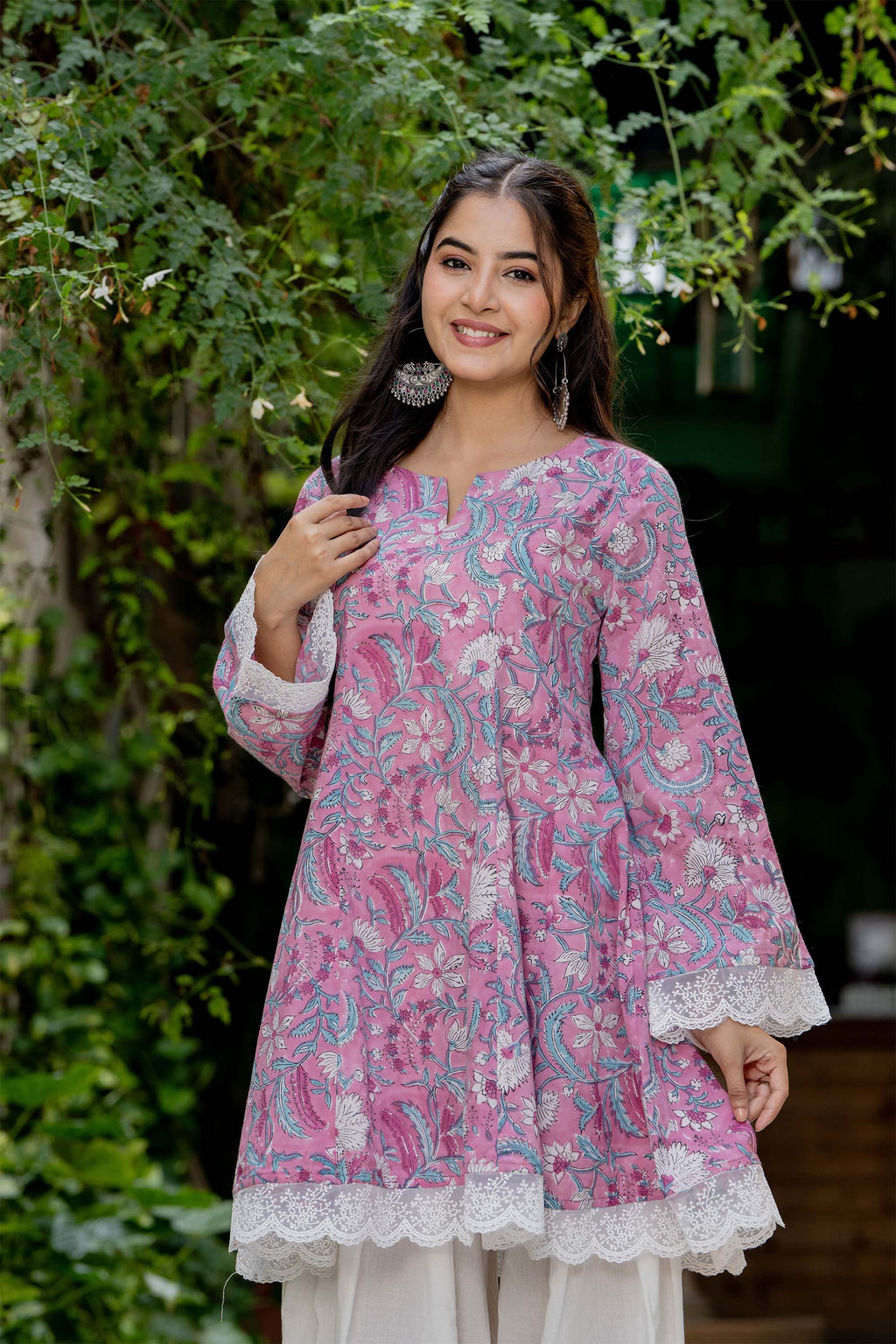 Pink Farsi Suit Set