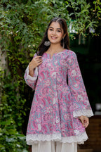 Pink Farsi Suit Set