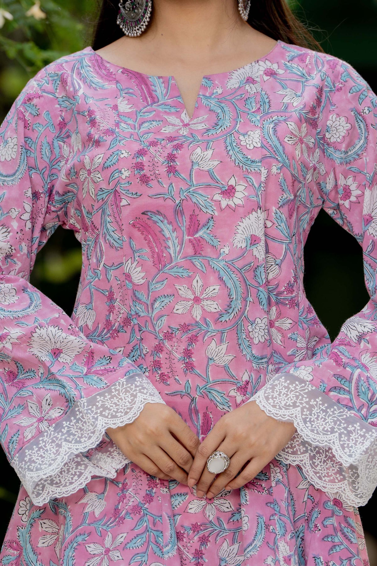 Pink Farsi Suit Set