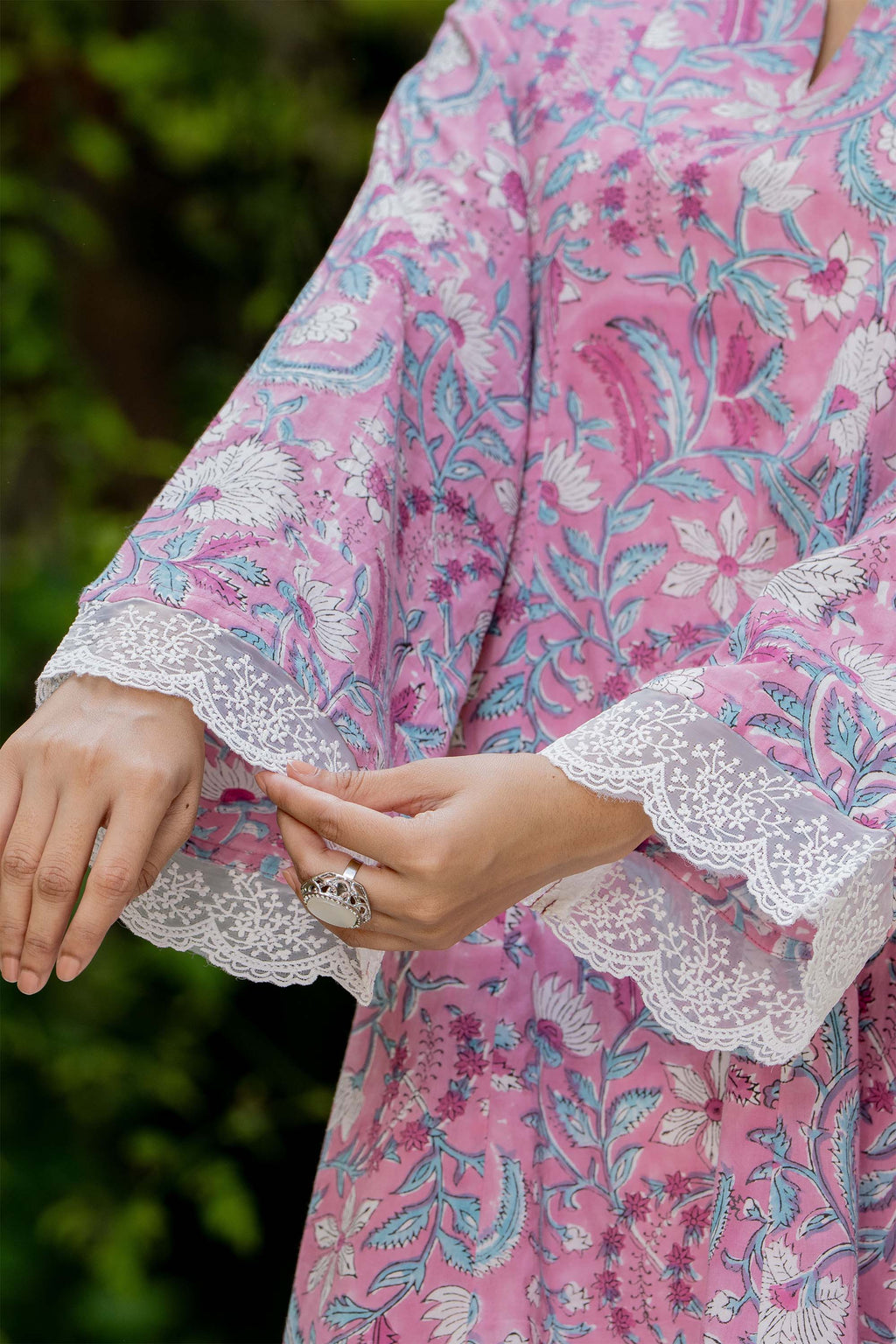 Pink Farsi Suit Set