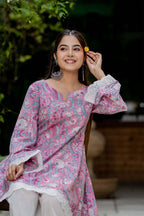 Pink Farsi Suit Set