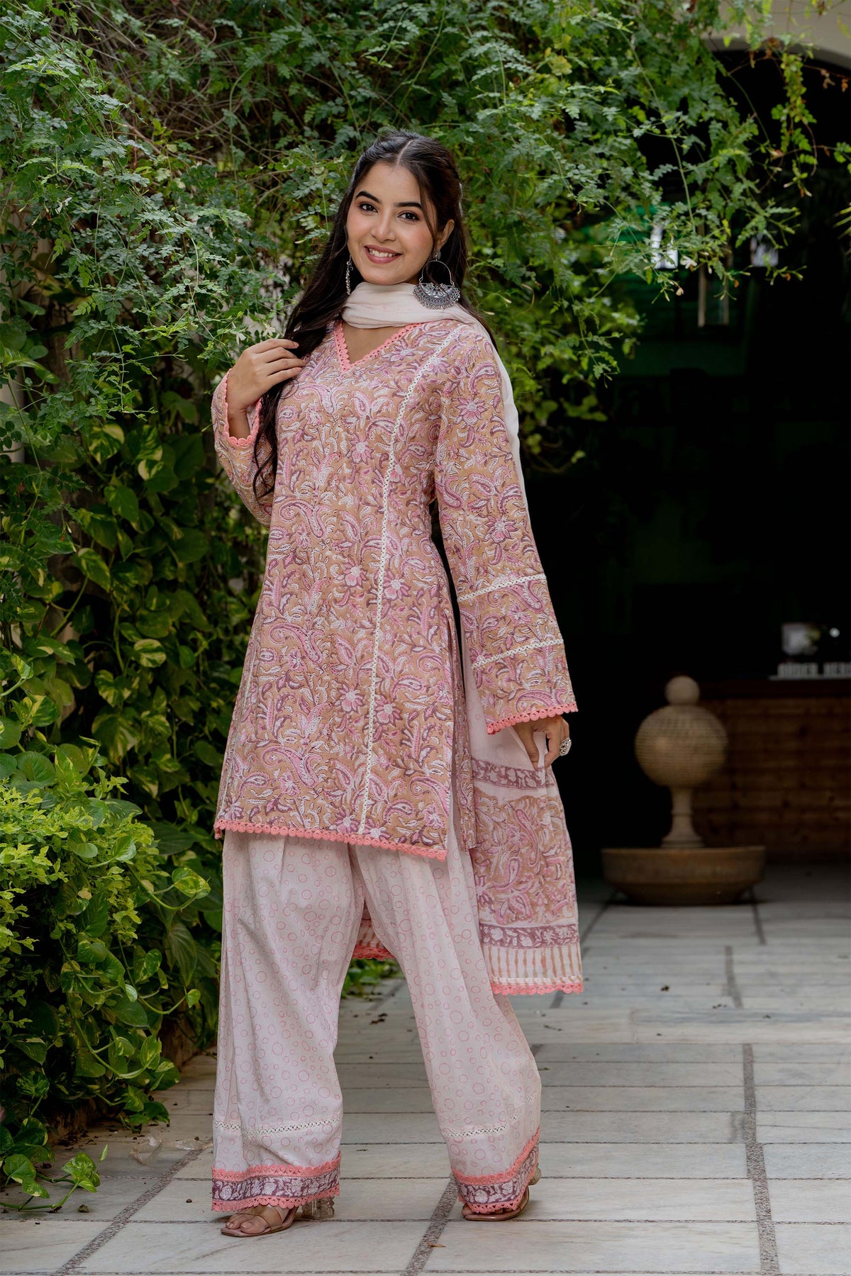 Barbie Pink Farsi Suit Set