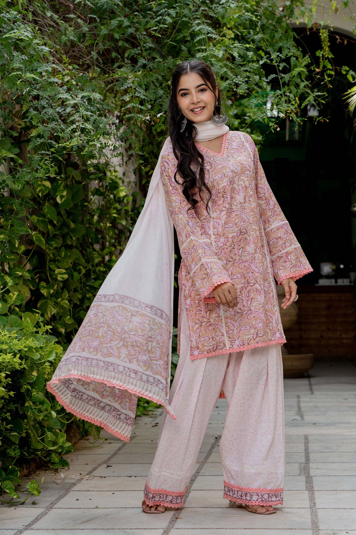 Barbie Pink Farsi Suit Set