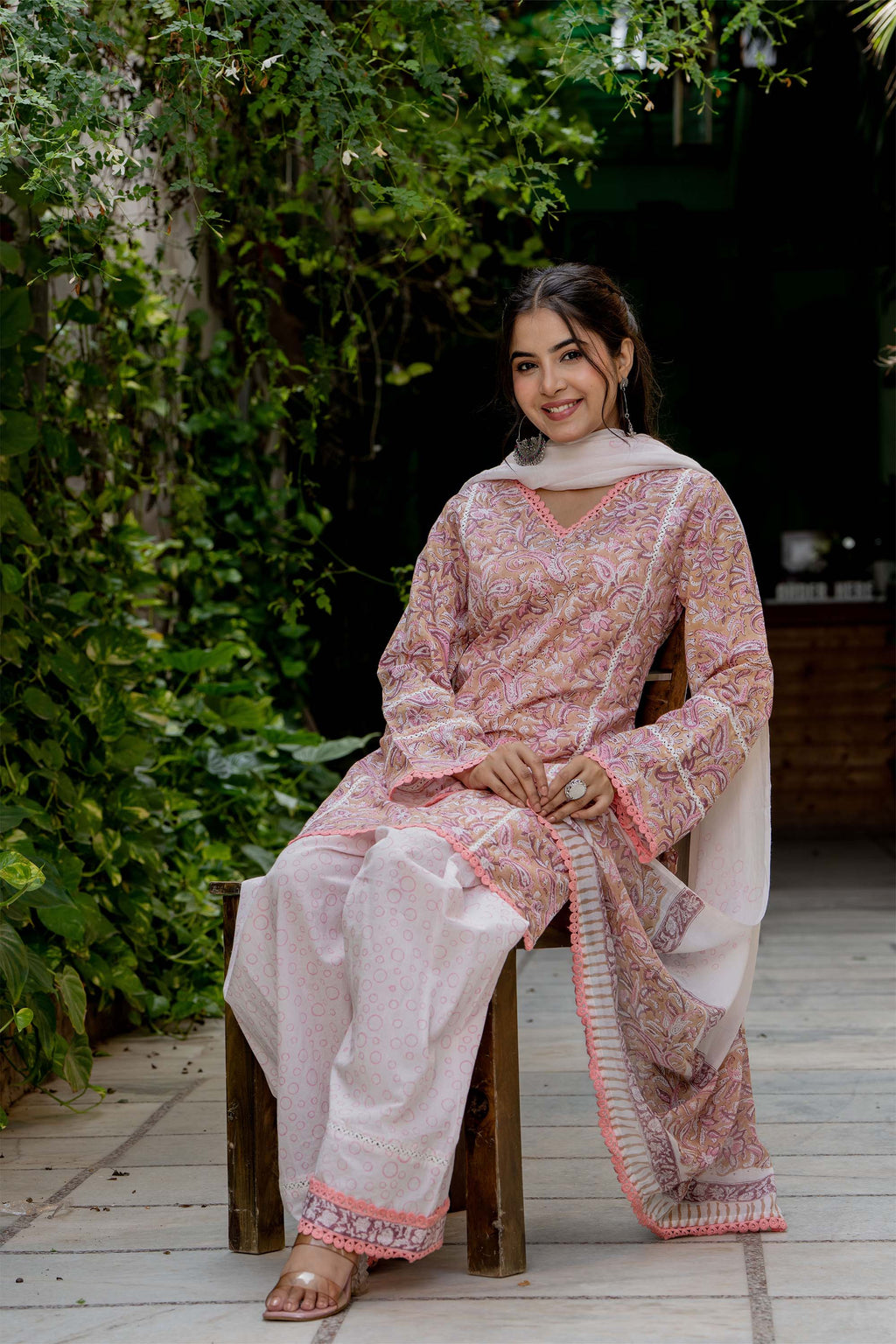 Barbie Pink Farsi Suit Set