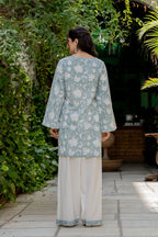 Powder Blue Farsi Suit Set