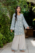 Powder Blue Farsi Suit Set