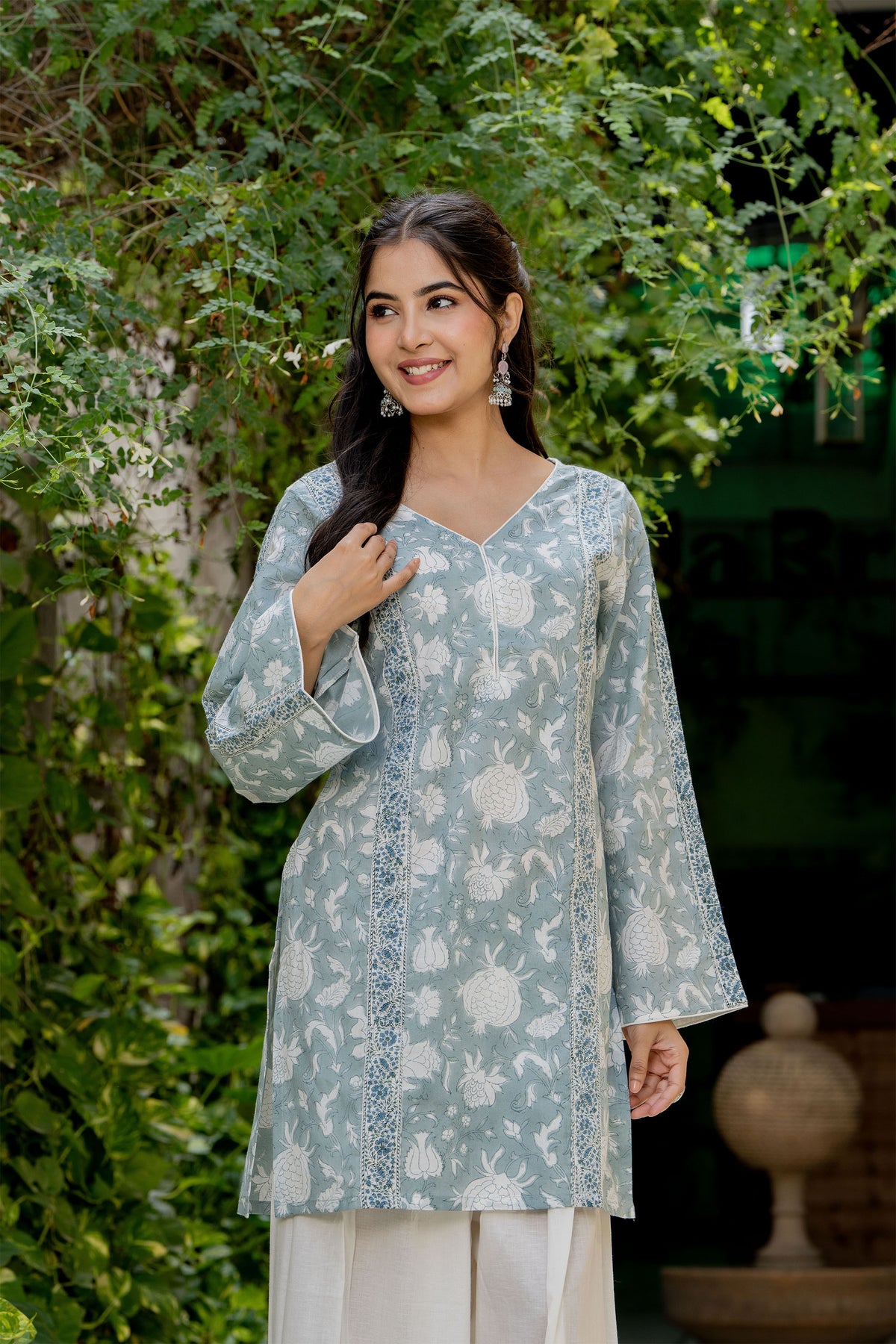 Powder Blue Farsi Suit Set