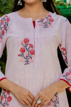 Lavender Kurta Set