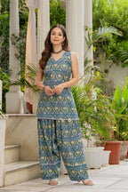 Breezy Blue Farsi Suit Set