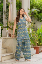 Breezy Blue Farsi Suit Set