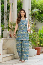 Breezy Blue Farsi Suit Set