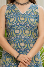 Breezy Blue Farsi Suit Set