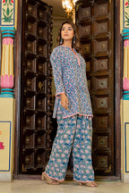 Blue Farsi Suit Set
