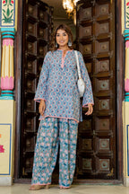Blue Farsi Suit Set