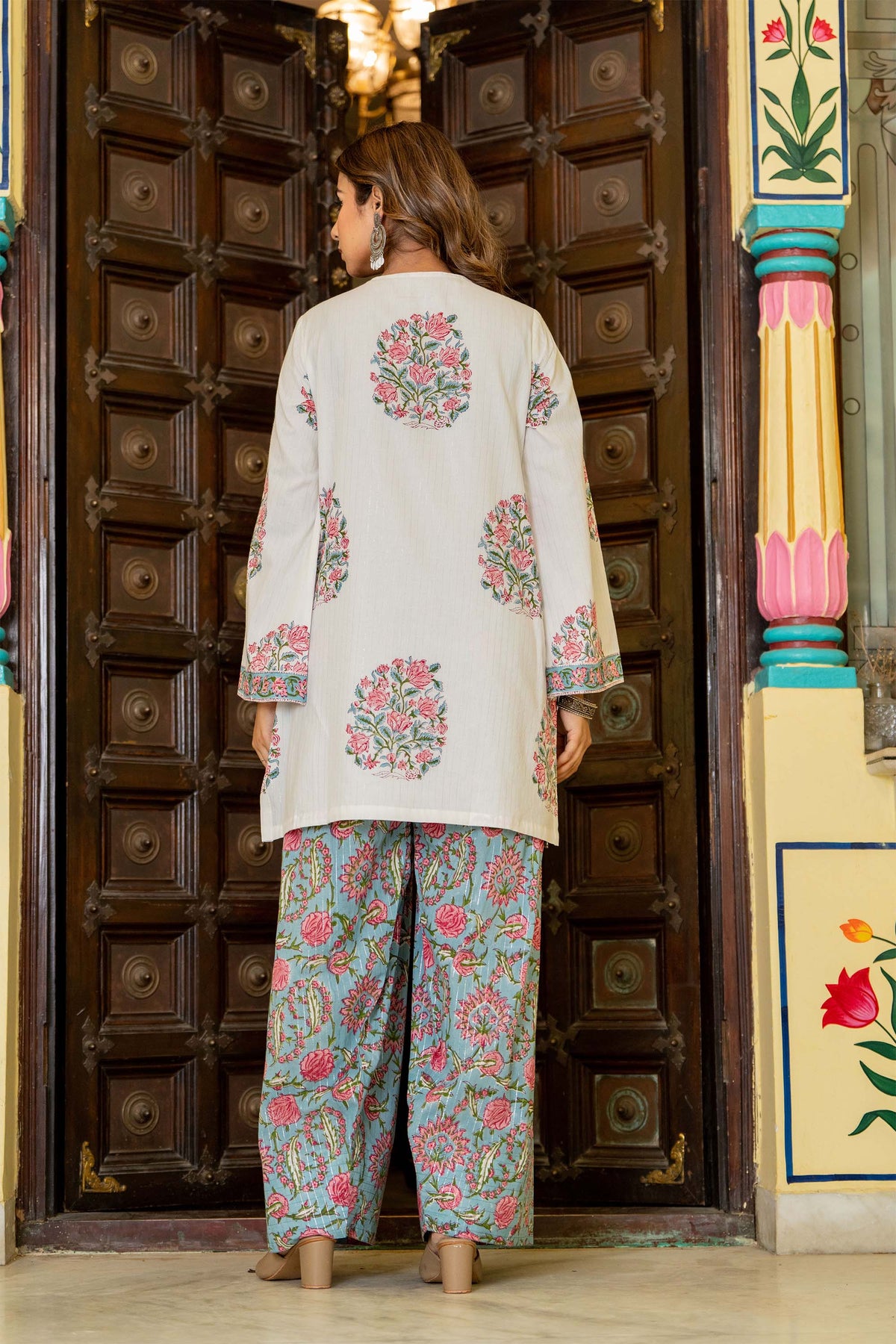 Dusty Pink Farsi Suit Set