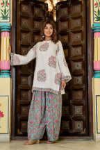 Dusty Pink Farsi Suit Set