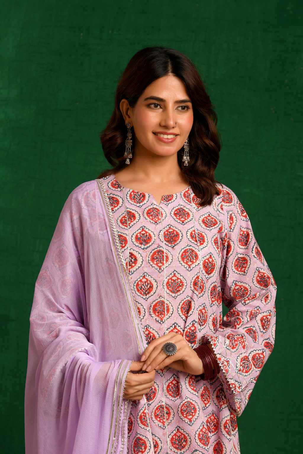 Lavender Farsi Suit Set