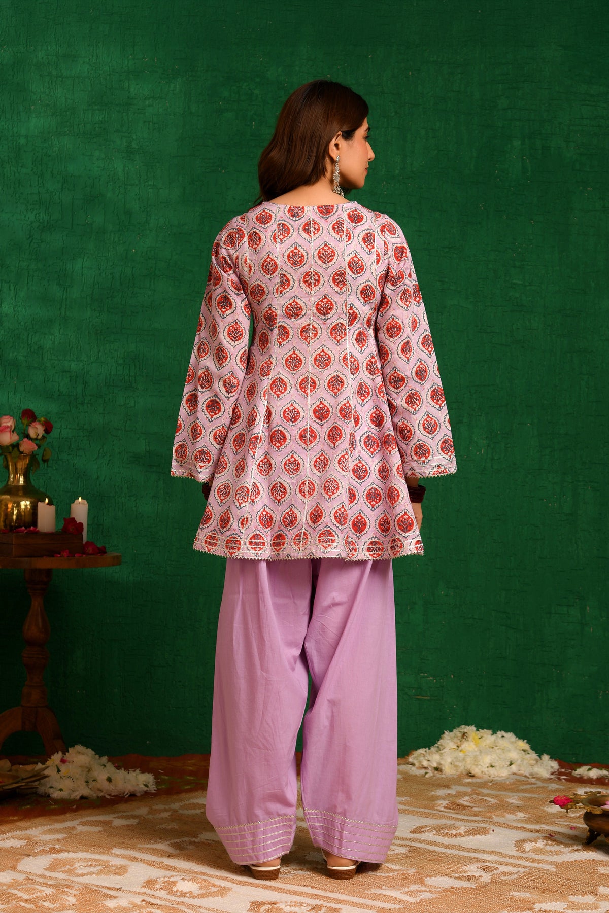 Lavender Farsi Suit Set