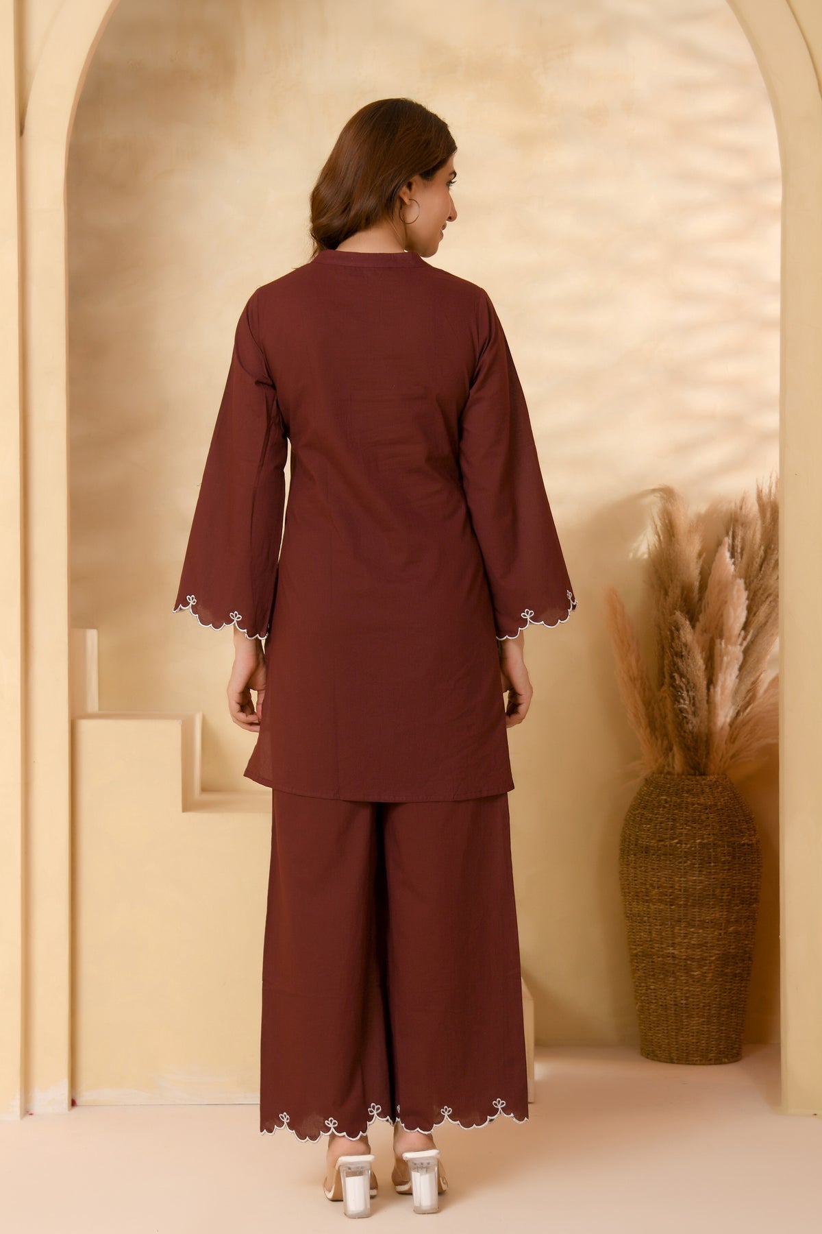 Brown Kurta Set