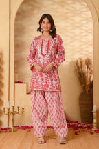 Pink Farsi Suit Set