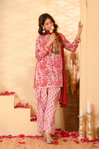 Pink Farsi Suit Set