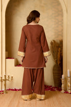 Brown Farsi Suit Set