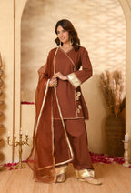 Brown Farsi Suit Set