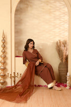 Brown Farsi Suit Set