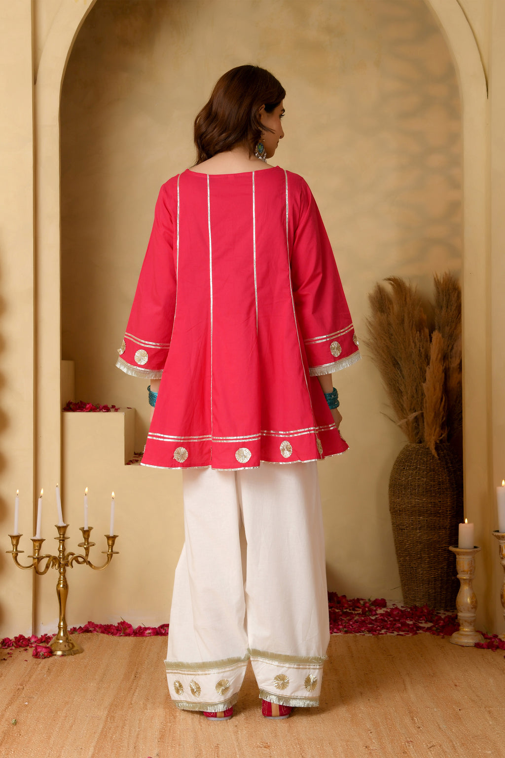 Rani Pink Farsi Suit Set