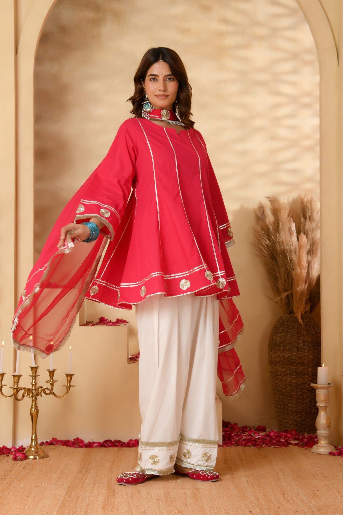 Rani Pink Farsi Suit Set