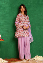 Lavender Farsi Suit Set