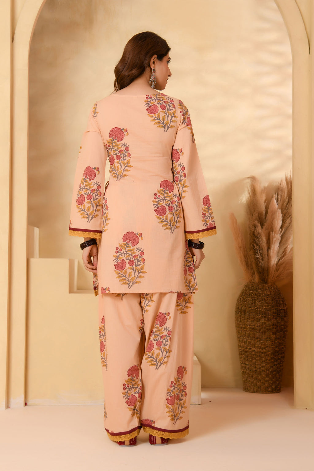 Multi-colour Farsi Suit Set