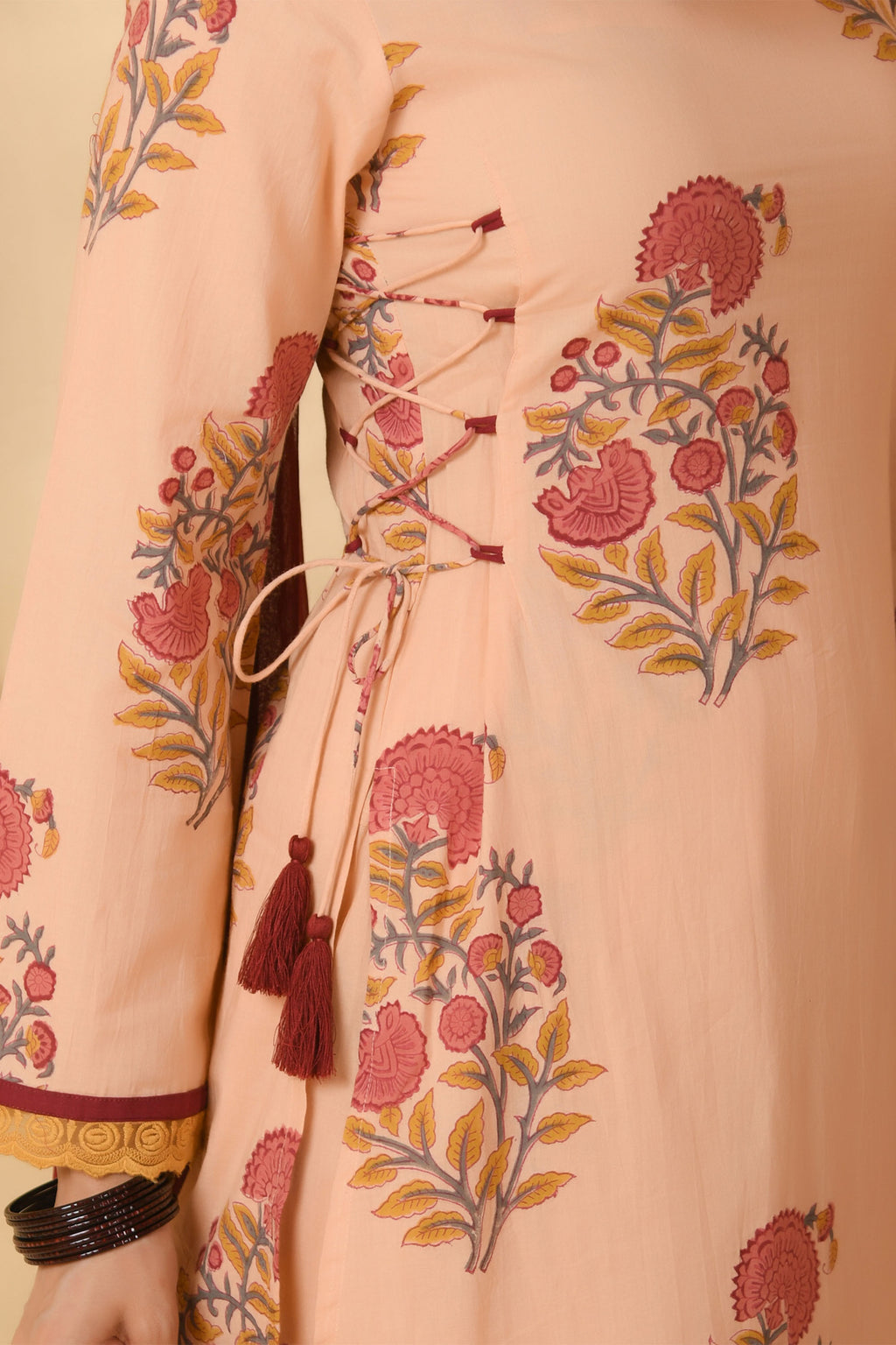 Multi-colour Farsi Suit Set